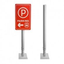 Parking Lot Sign Post